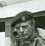 Béret pionnier mercenaire Katanga. Trouvé tel quel, Armée de terre, Casque ou Béret