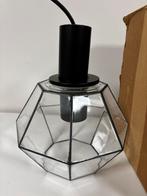 UNIEK: Vintage Glashütte Limburg Hanglamp – 'New Old Stock', Ophalen, Zo goed als nieuw, Glas