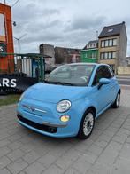 Fiat 500 benzine-pano-apple carplay-GEKEURD VOOR VERKOOP✅, Auto's, Fiat, Voorwielaandrijving, Blauw, Handgeschakeld, Particulier