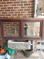 Fenêtre en bois, Bricolage & Construction, Double vitrage, Fenêtre de façade ou Vitre, Enlèvement, Utilisé