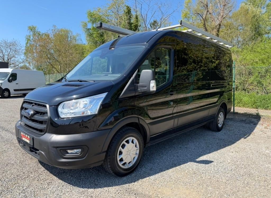 Ford Transit 2.0 // L3 H2 // 170 Pk // RWD//Trekhaak 3,5Ton, 1995 cc, Zwart, Bedrijf, 5 deurs