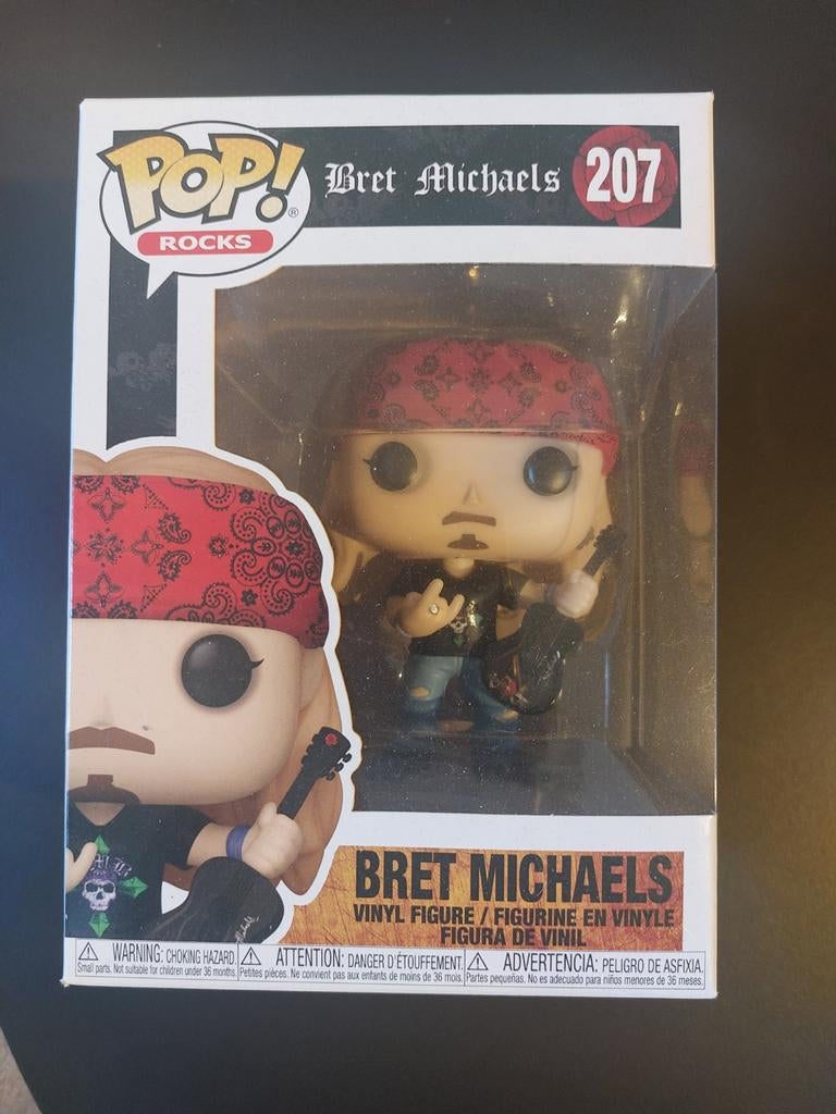 Brett Michaels Rock Funko, Collections, Jouets miniatures, Enlèvement, Comme neuf