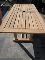 Teak tafel Gloster, Ophalen