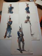 Costumes militaires belges.  Infanterie. Lot 7., Collections, Objets militaires | Général, Enlèvement ou Envoi