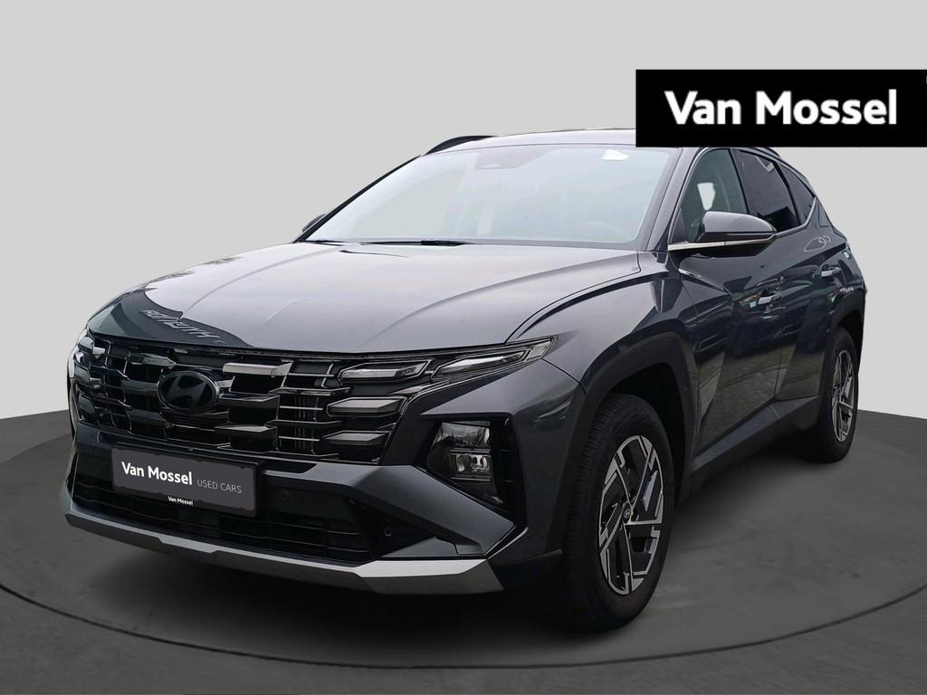 Hyundai Tucson 1.6 T-GDi 48V Feel 7-DCT, https://public.car-pass.be/vhr/0f90a2d5-3a7d-4e6b-8e30-be043d643c84, Stof, Gebruikt, 4 cilinders