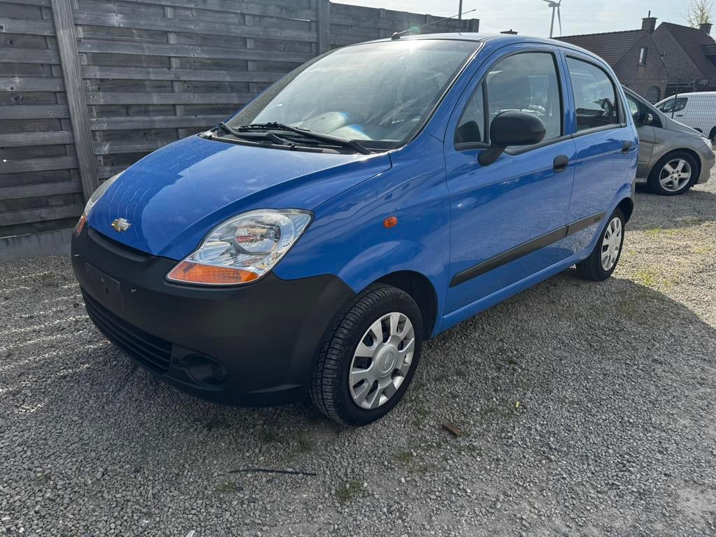Chevrolet Matiz benzine 53000 km met garantie, Matiz, Blauw, Bedrijf, Handgeschakeld