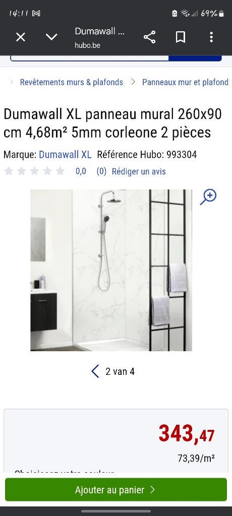 Planneau mural Dumawall xl, Enlèvement, Neuf, Autres matériaux