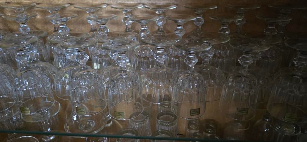 Volledig glasservies 48delig, Ophalen, Zo goed als nieuw