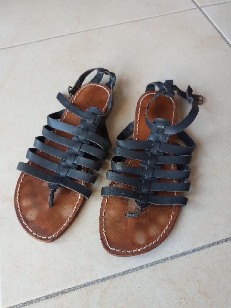 Sandalen La Redoute, Kleding | Dames, Dansschoenen, Ophalen of Verzenden, La Redoute, Zwart