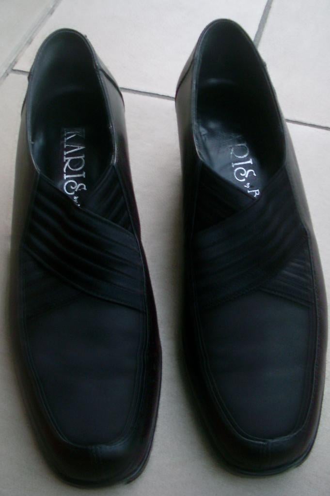 Zwarte schoenen van Karis van Bonne Shoe maat 40, Zwart, Ophalen of Verzenden, Schoenen met hoge hakken, Gedragen