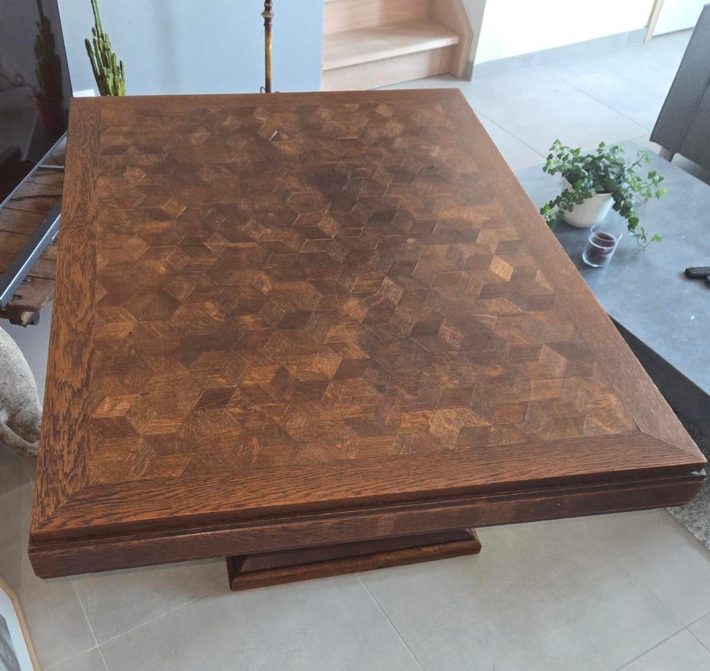 Art deco stijl tafel, Ophalen