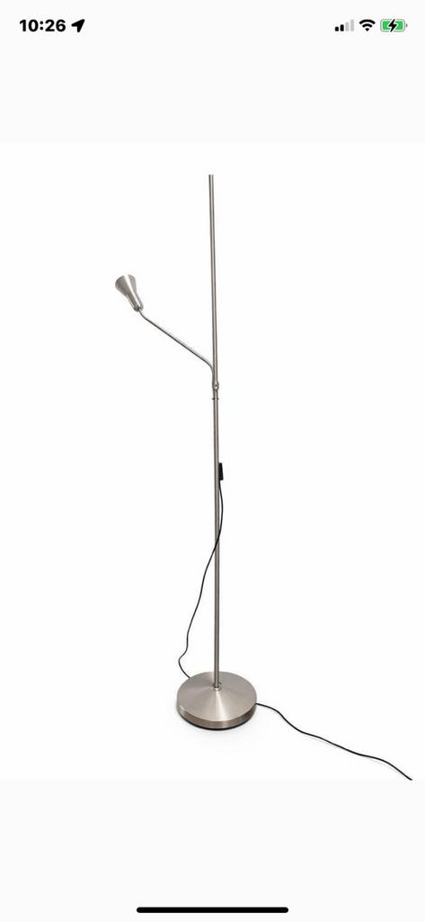 Lampadaire metallique, Maison & Meubles, Enlèvement, Utilisé