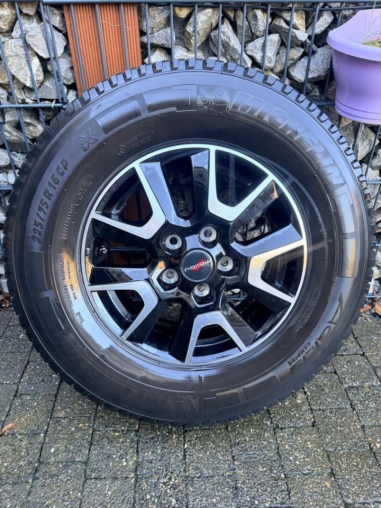 16 icnh Fiat Ducato Camper Alu velgen - 5 x 118, Ophalen, Velg(en), 16 inch, Bestelwagen