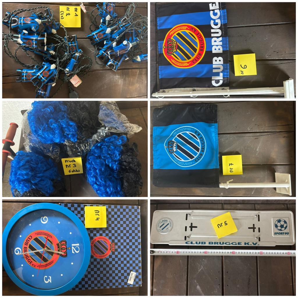 Club Brugge artikelen, Enlèvement, Comme neuf