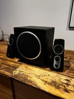 Logitec luidsprekers met subwoofer, Informatique & Logiciels, Enceintes Pc, Enlèvement