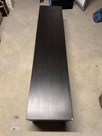 Meuble TV / banc TV noir – style moderne, Maison & Meubles, Moins de 100 cm, Comme neuf, 75 cm ou plus, Moderne / minimaliste