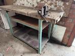 Werkbank met bankschroef, Enlèvement, Comme neuf, Étau