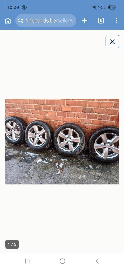 Jantes de voiture, Autos : Pièces & Accessoires, 215 mm, 16 pouces, Véhicule de tourisme, Pneu(s)