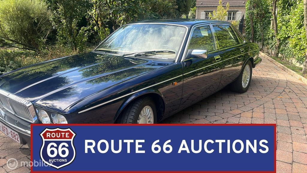 Daimler XJ 4.0 Van den Plas | 1992 | Route 66 Auctions, Auto's, Overige merken, Zwart, Bedrijf, Handgeschakeld