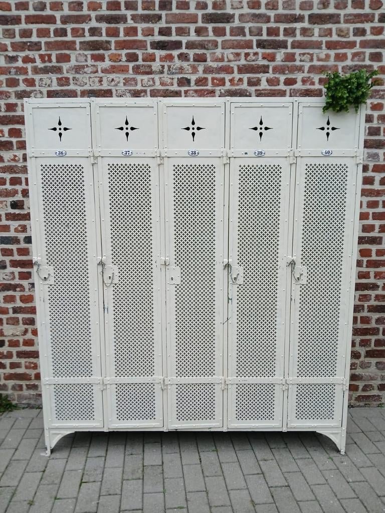 Kupperbush lockerkast 1930', Maison & Meubles, Armoires | Casiers, Enlèvement