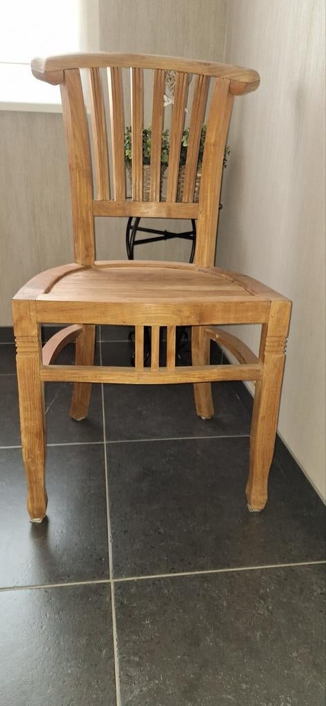 Teak stoelen, Ophalen