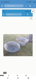 2 grand encien bassins en zinque  / ne coule pas, Enlèvement