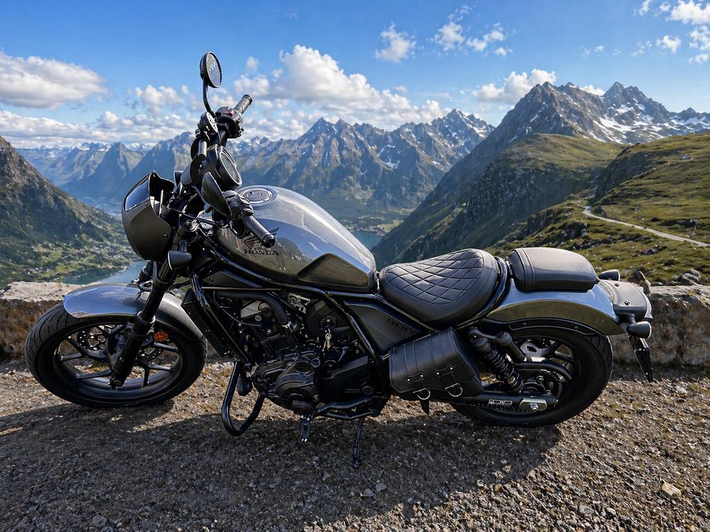 2023 Honda Rebel CMX 1100 DCT (automaat) 1600km!, Motoren, Motoren | Honda, Handvatverwarming, Nieuw, Particulier, Automaat