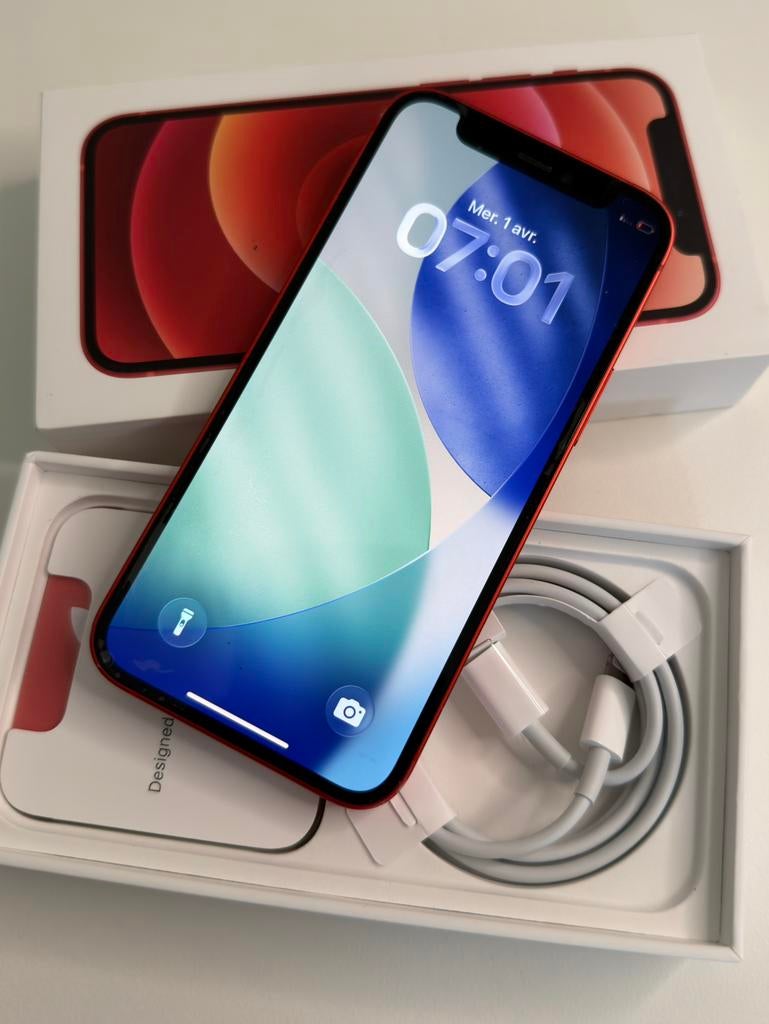 Apple iPhone 12 mini, Télécoms, Téléphonie mobile | Apple iPhone, iPhone 12 Mini, Rouge, Enlèvement ou Envoi
