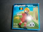 Playmobil 4706 Voetballer Rode duivels België, Ophalen of Verzenden, Gebruikt, Complete set