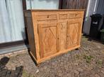 Magnifique ancien buffet,  commode massif en chêne., Enlèvement