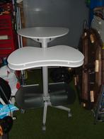 Manicure tafel Mobiele Laptop werkplek hoogte verstelbaar, Ophalen, Zo goed als nieuw, In hoogte verstelbaar