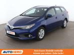 Toyota Auris 1.8 Hybrid Cool (bj 2016, automaat), Auto's, Toyota, Stof, Gebruikt, Zwart, 5 deurs