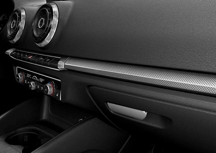 Audi RS3 8V sierlijsten 3D Optik / Glass Optic (7 st.), Autos : Pièces & Accessoires, Habitacle & Garnissage, Audi, Utilisé, Enlèvement ou Envoi