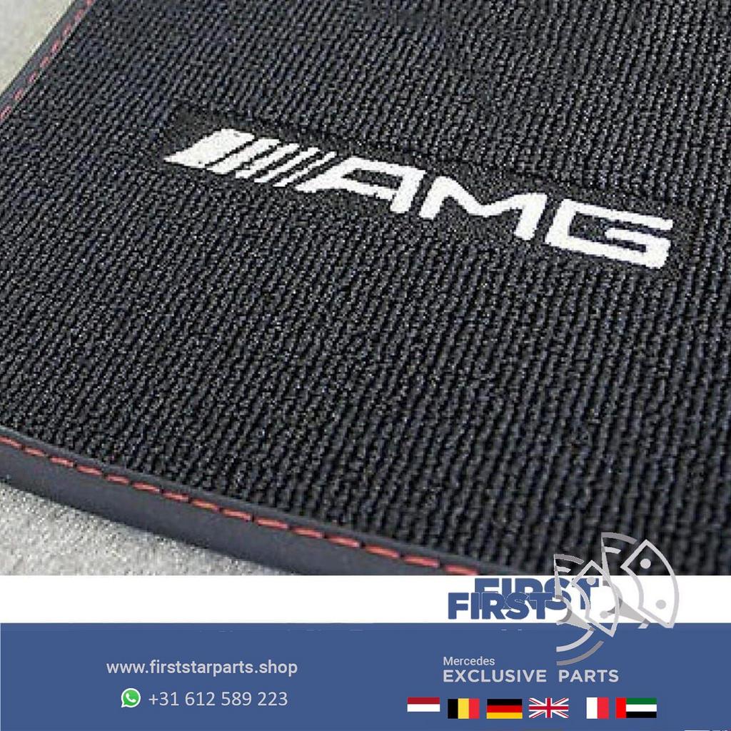 AMG vloermatten set 4 W176 A W246 B W117 CLA W156 GLA Klasse, Gebruikt, -, -, Ophalen of Verzenden