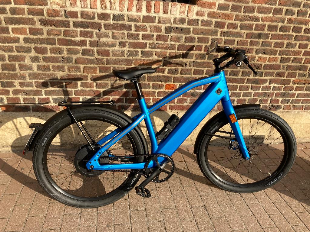 Stromer ST2 sport riem blauw speedpedelec, Fietsen en Brommers, Elektrische fietsen, Gebruikt, Stromer, 51 tot 55 cm, 50 km per accu of meer