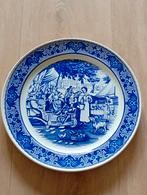 delfts blauw en wit groot bord, Enlèvement