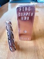 gegoten bar 700 gram, Enlèvement ou Envoi, Cuivre