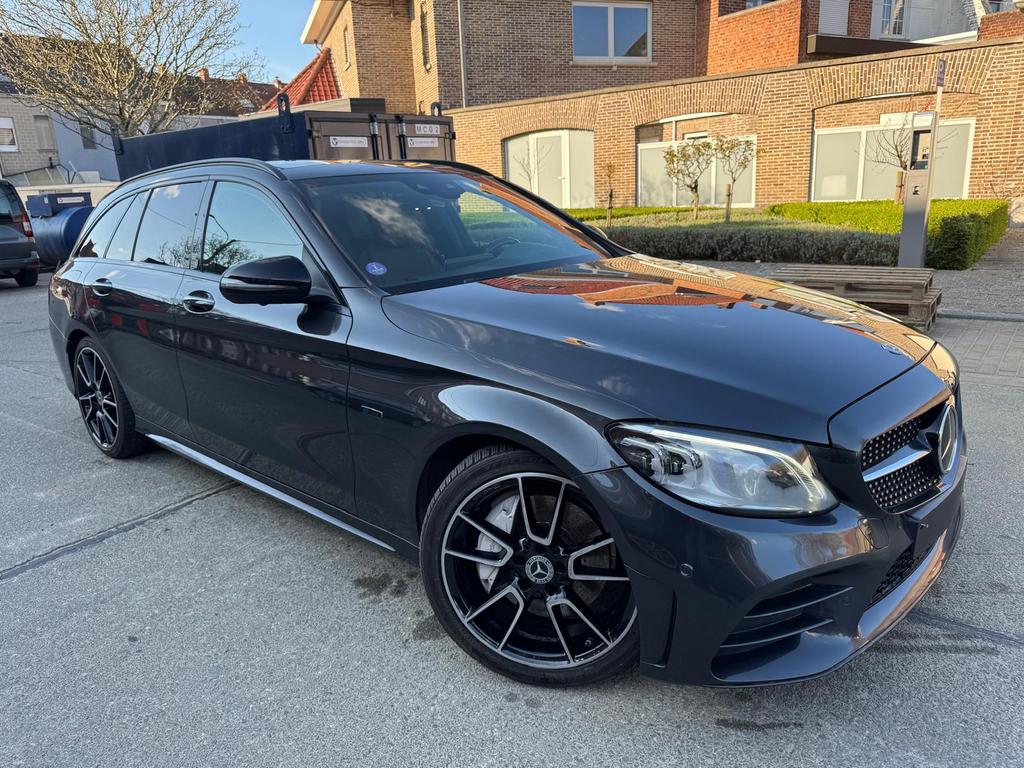 Mercedes c300 de diesel hybride AMG Line Full option., Auto's, Mercedes-Benz, Particulier, C-Klasse, 360° camera, Aangepast voor mindervaliden