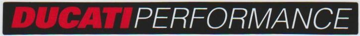 Ducati Performance sticker #1, Motoren, Accessoires | Stickers, Verzenden