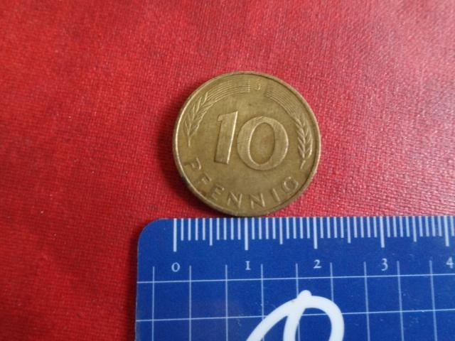 Pièces de monnaies. "ALLEMAGNE" 10 pfennig, Envoi, Allemagne, Monnaie en vrac