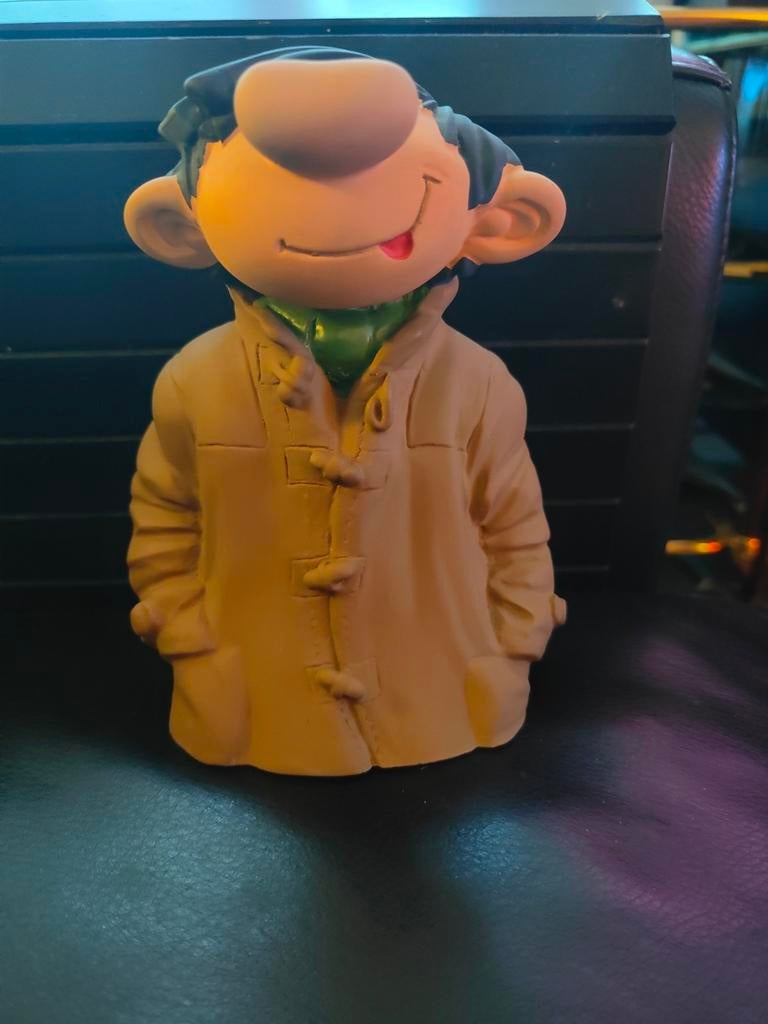 Belle statue cool de Gaston Guust, Envoi, Gaston ou Spirou, Comme neuf, Statue ou Figurine
