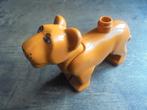 Lego Duplo Animal Lion with Movable Head (zie foto's), Ophalen of Verzenden, Gebruikt, Losse stenen, Duplo