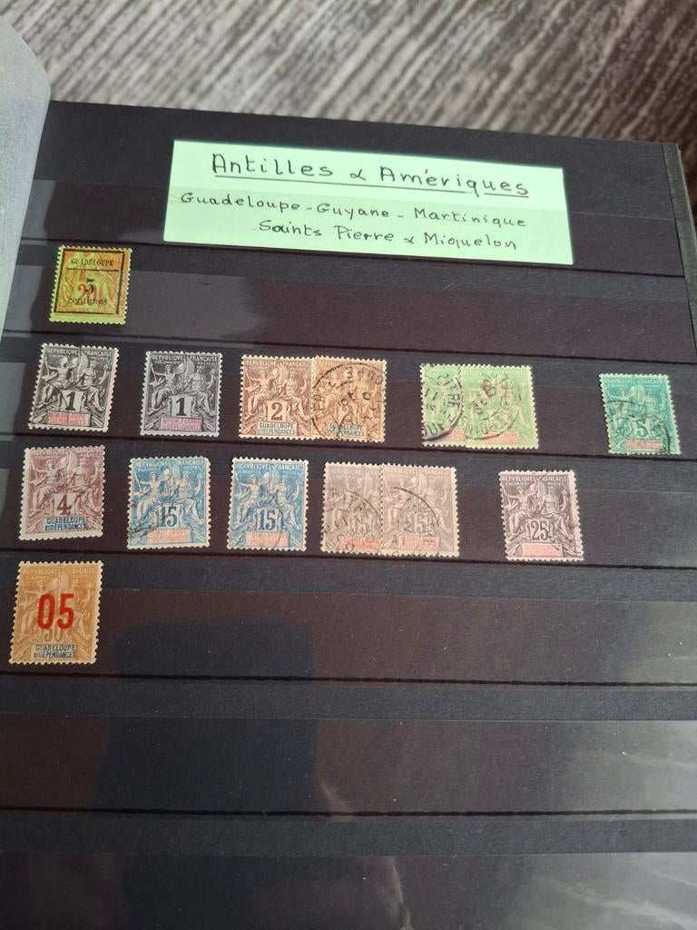 Album avec differents timbres, Enlèvement ou Envoi