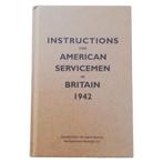 Instructions for american serviceman in Britain - 1942, Ophalen of Verzenden, Landmacht, Boek of Tijdschrift