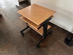 computer en/of printertafel, Ophalen, In hoogte verstelbaar, Zo goed als nieuw, Bureau