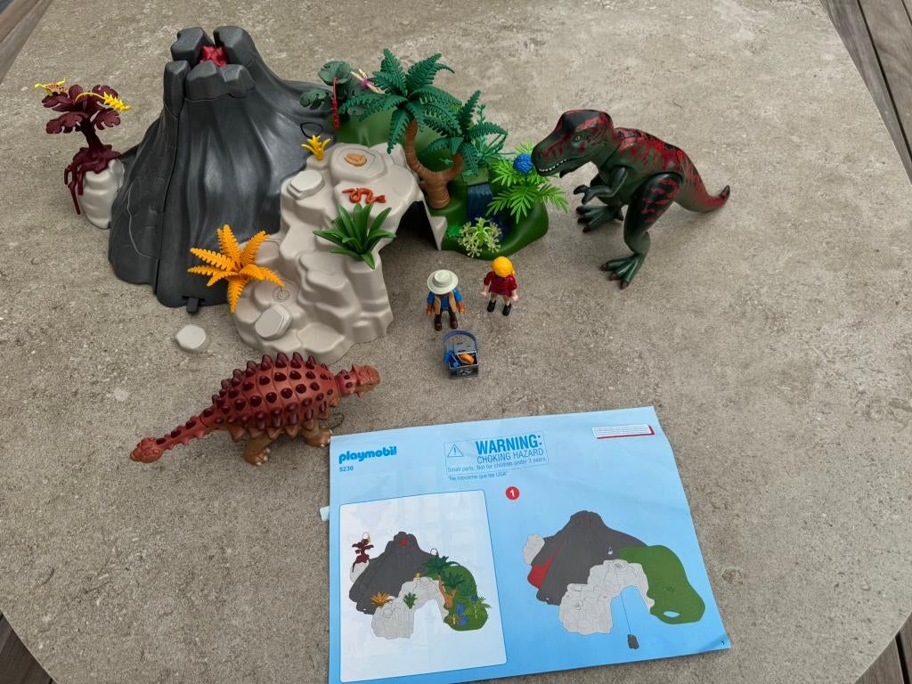 Playmobil Dino's 5230, Kinderen en Baby's, Speelgoed | Playmobil, Ophalen of Verzenden, Gebruikt, Complete set