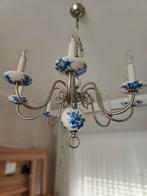 Kroonluchter Delfts blauw, Huis en Inrichting, Lampen | Kroonluchters, Ophalen