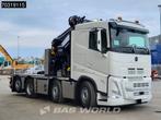 Volvo FH 500 8X2 NEW! HMF9520 K6 + JIB K6 Crane Kran + fifth, Automaat, Stof, Euro 6, Wit