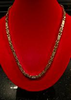 Gold plated 14krt verguld gouden versace ketting, Handtassen en Accessoires, Kettingen, Ophalen of Verzenden, Goud, Goud