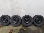 4 pneus hiver sur jantes Hankook winter RW6 205/65R16, Enlèvement, Pneus hiver, Pneu(s)